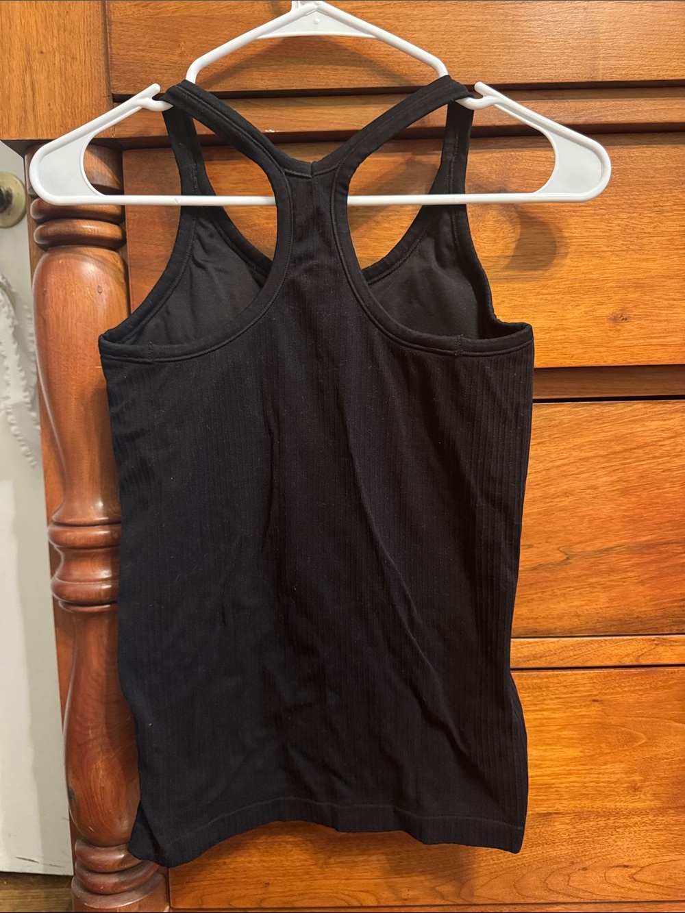 Amazon Black Racerback Ribbed Tank - Picture 2 of 2